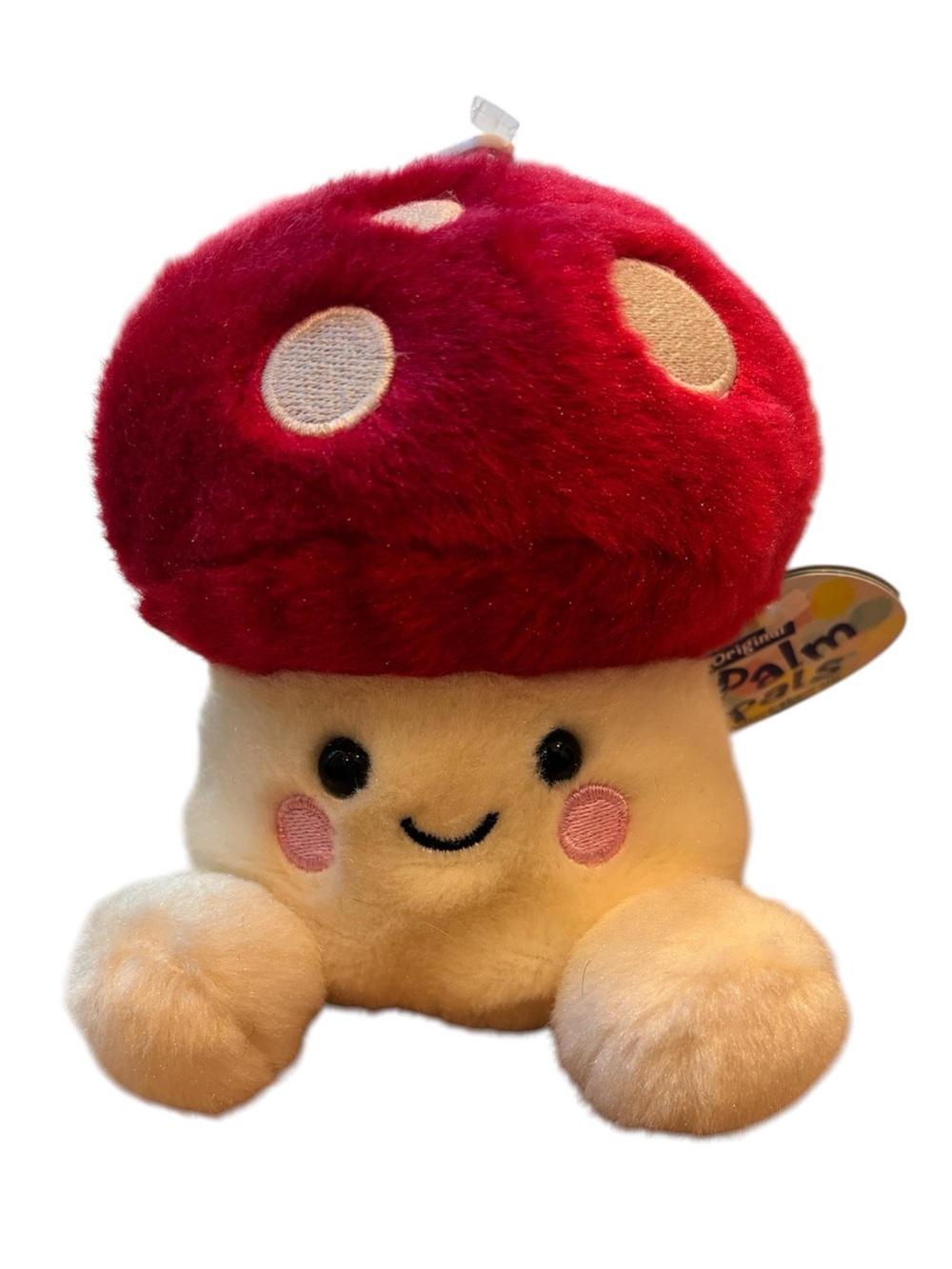 Palm Pals Mushroom Amanita Plush NWT 5”
